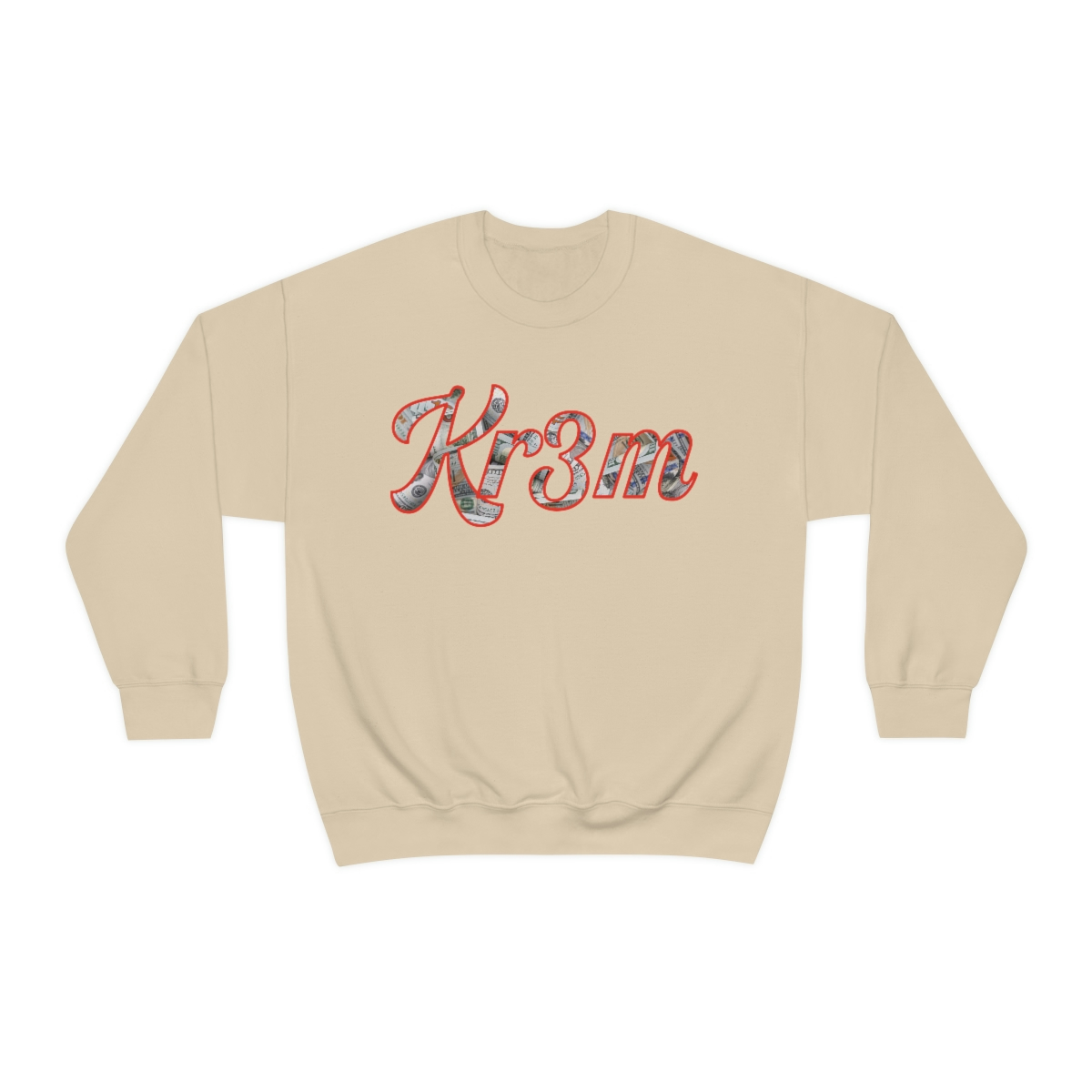 Cream Crewneck Sweatshirt - Image 7