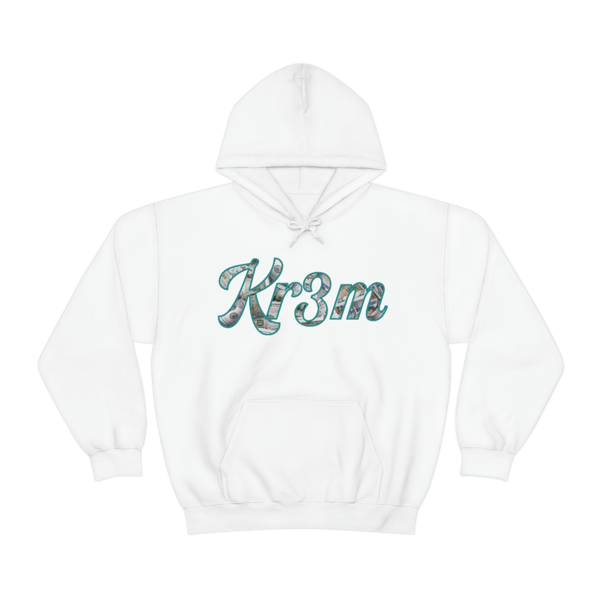 Cream Hooded Sweatshirt - Image 3