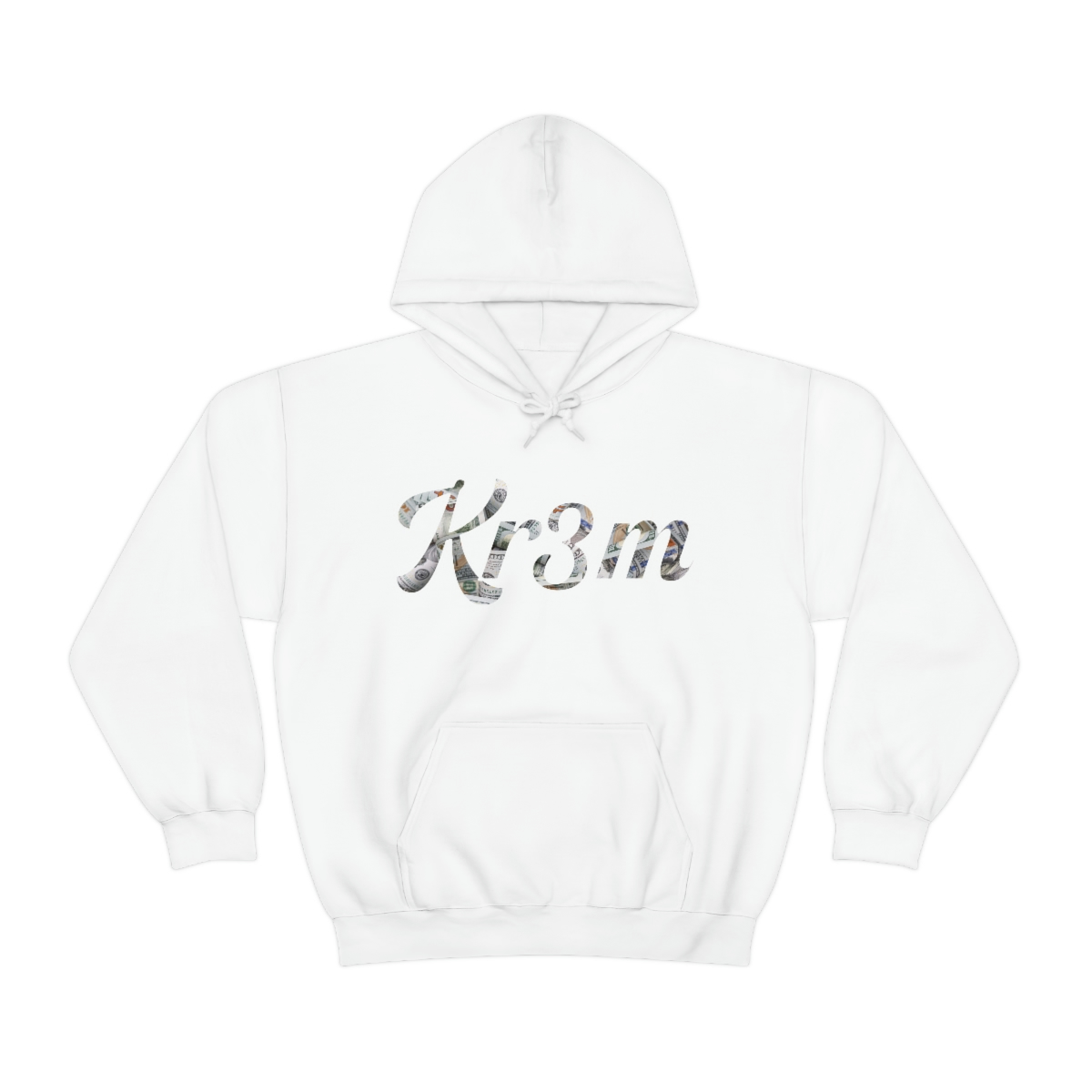 Cream Hooded Sweatshirt - Image 3