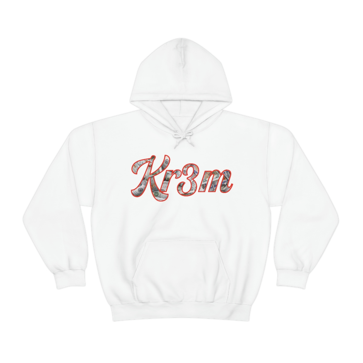 Cream Hooded Sweatshirt - Image 3