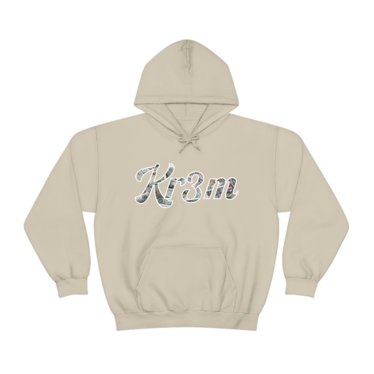 Cream Hooded Sweatshirt - Image 5