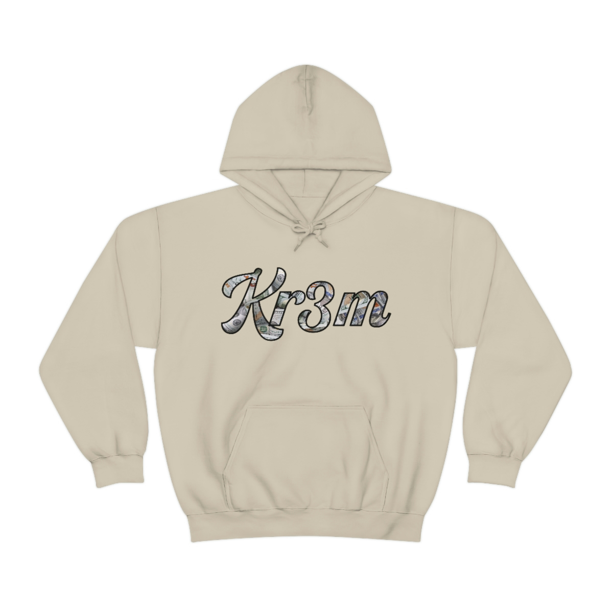 Cream Hooded Sweatshirt - Image 5